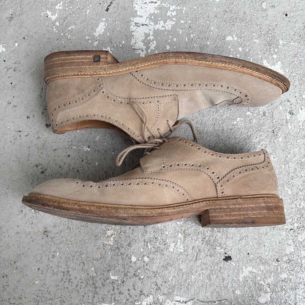 Louis Vuitton Brogues tan suede - Picture 3 of 11